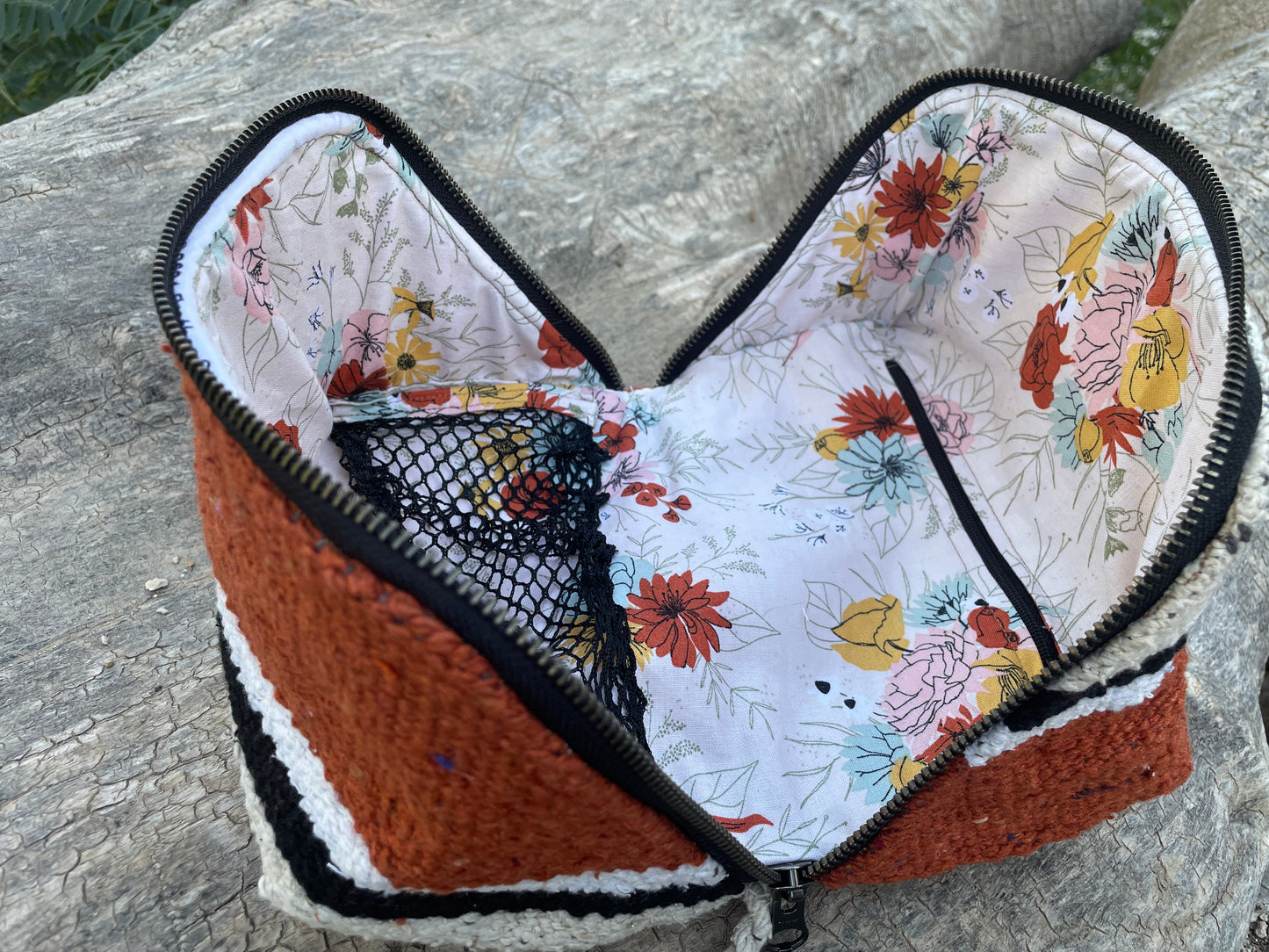 Horse Blanket Makeup Bag