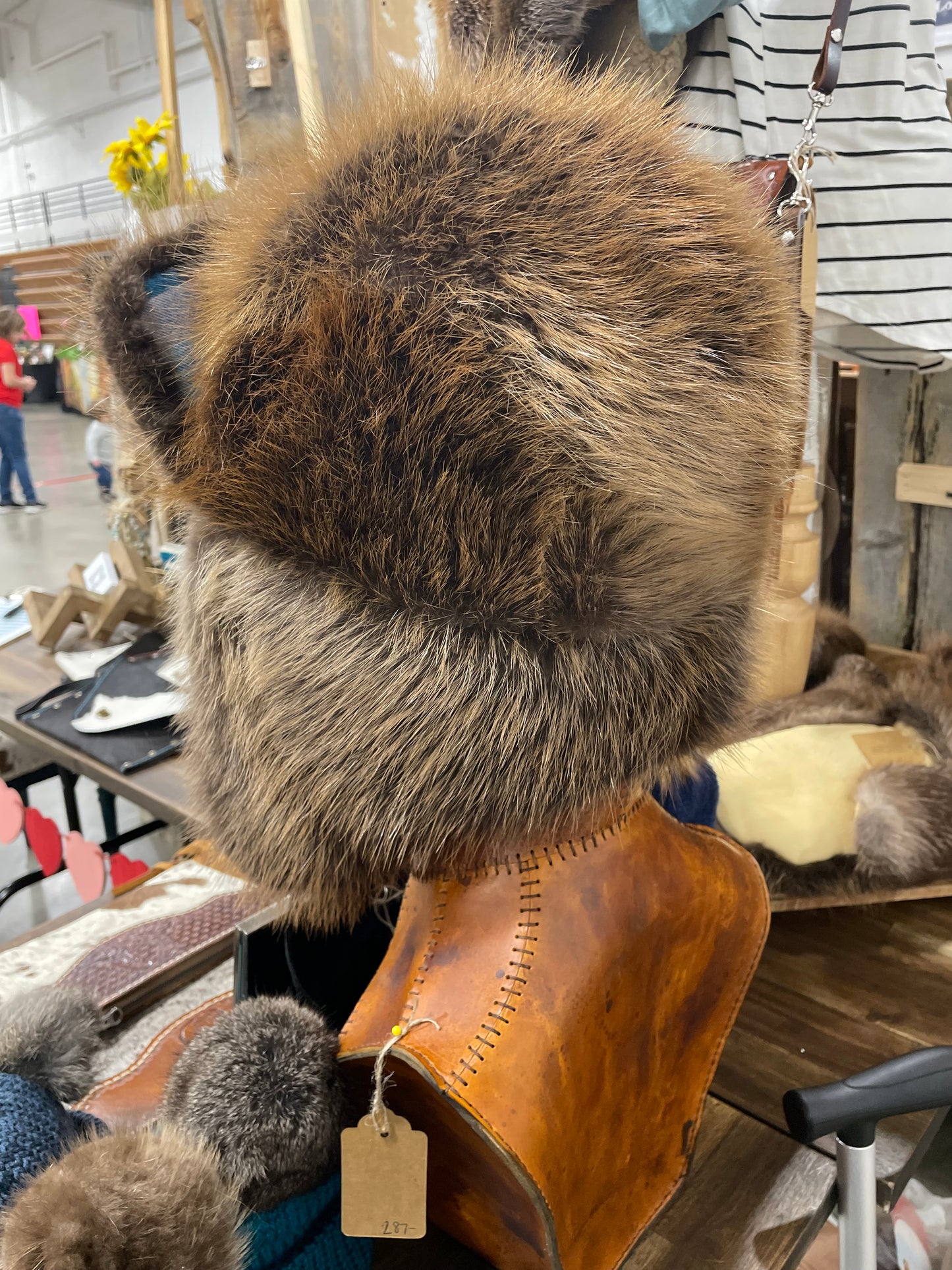 Beaver trapper hat