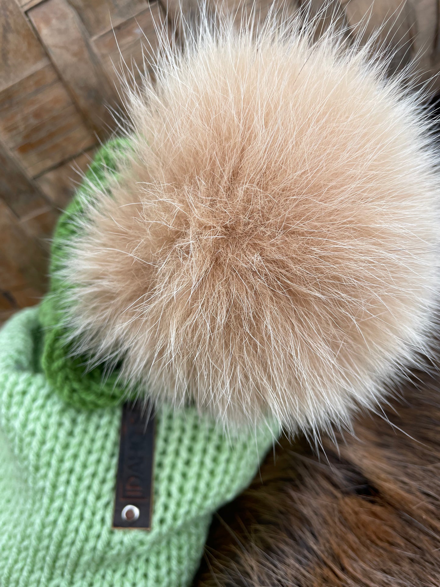 Sage Fox Beanie